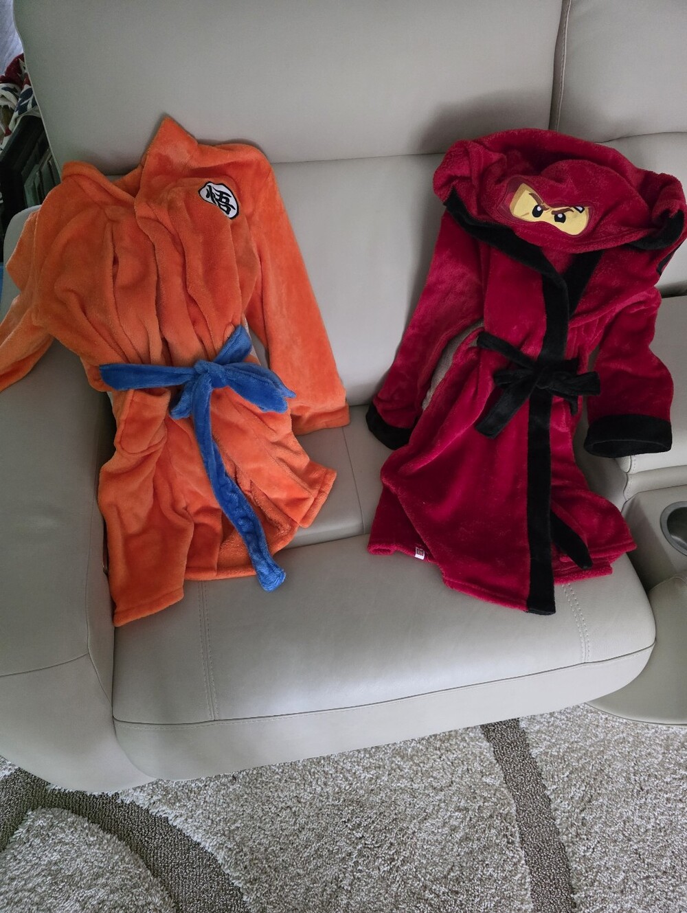 DragonBall Z AND Ninjago KAI Fuzzy Robes